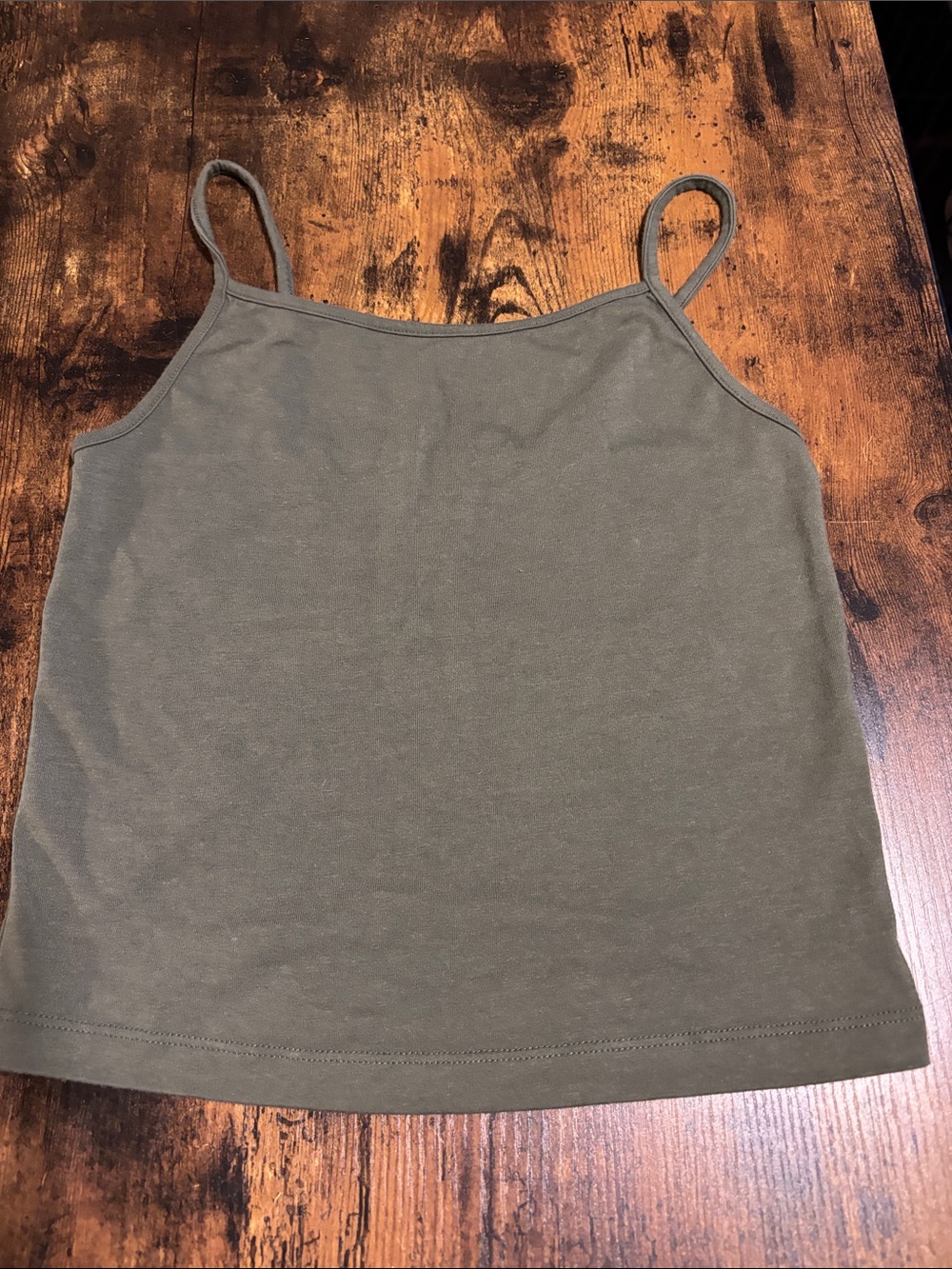 wild fable Olive Green Spaghetti Strap Camisole